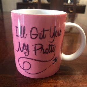The Wizard of Oz "I'll Get You My Pretty" Pink Mug